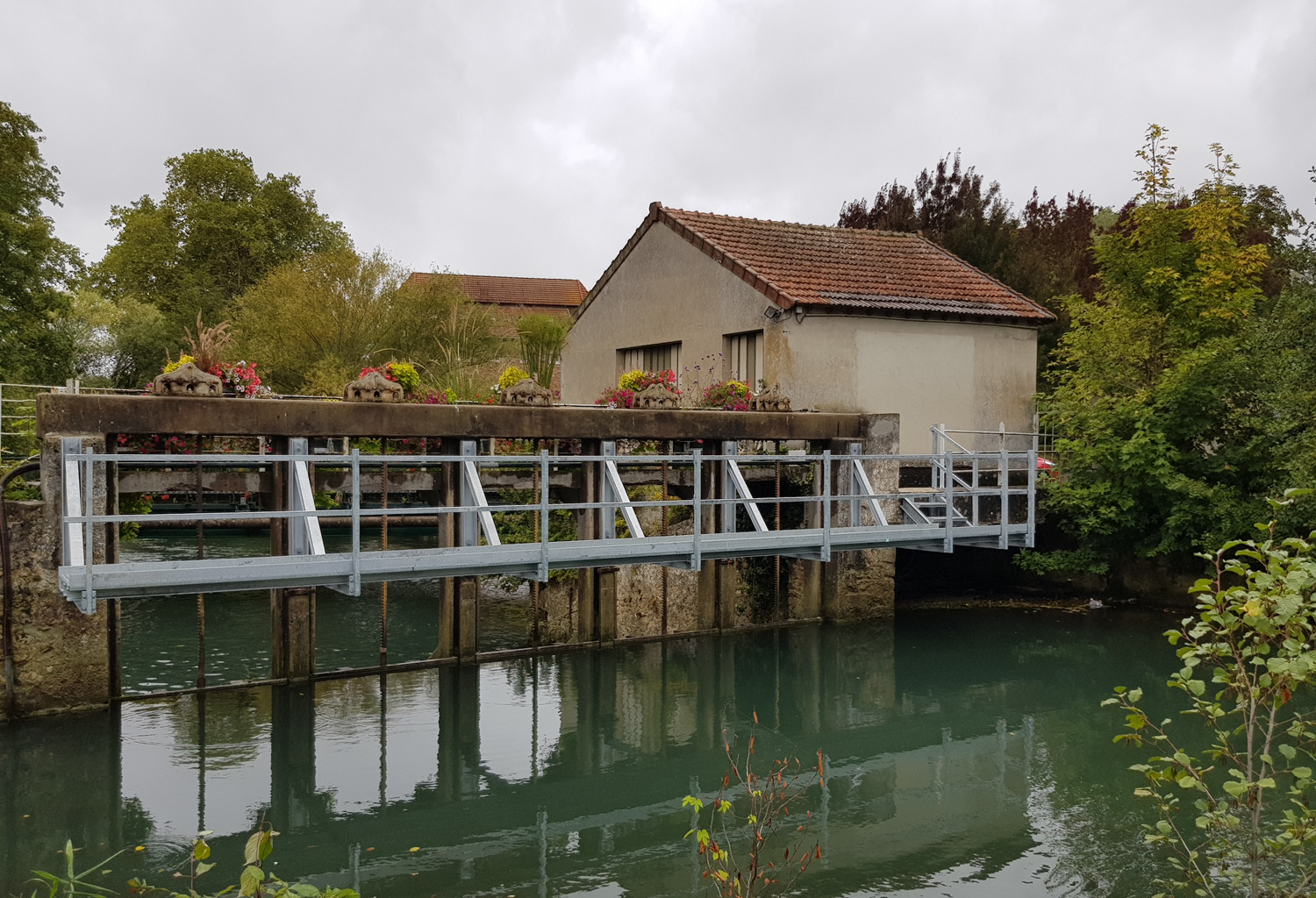 Passerelle aluminium